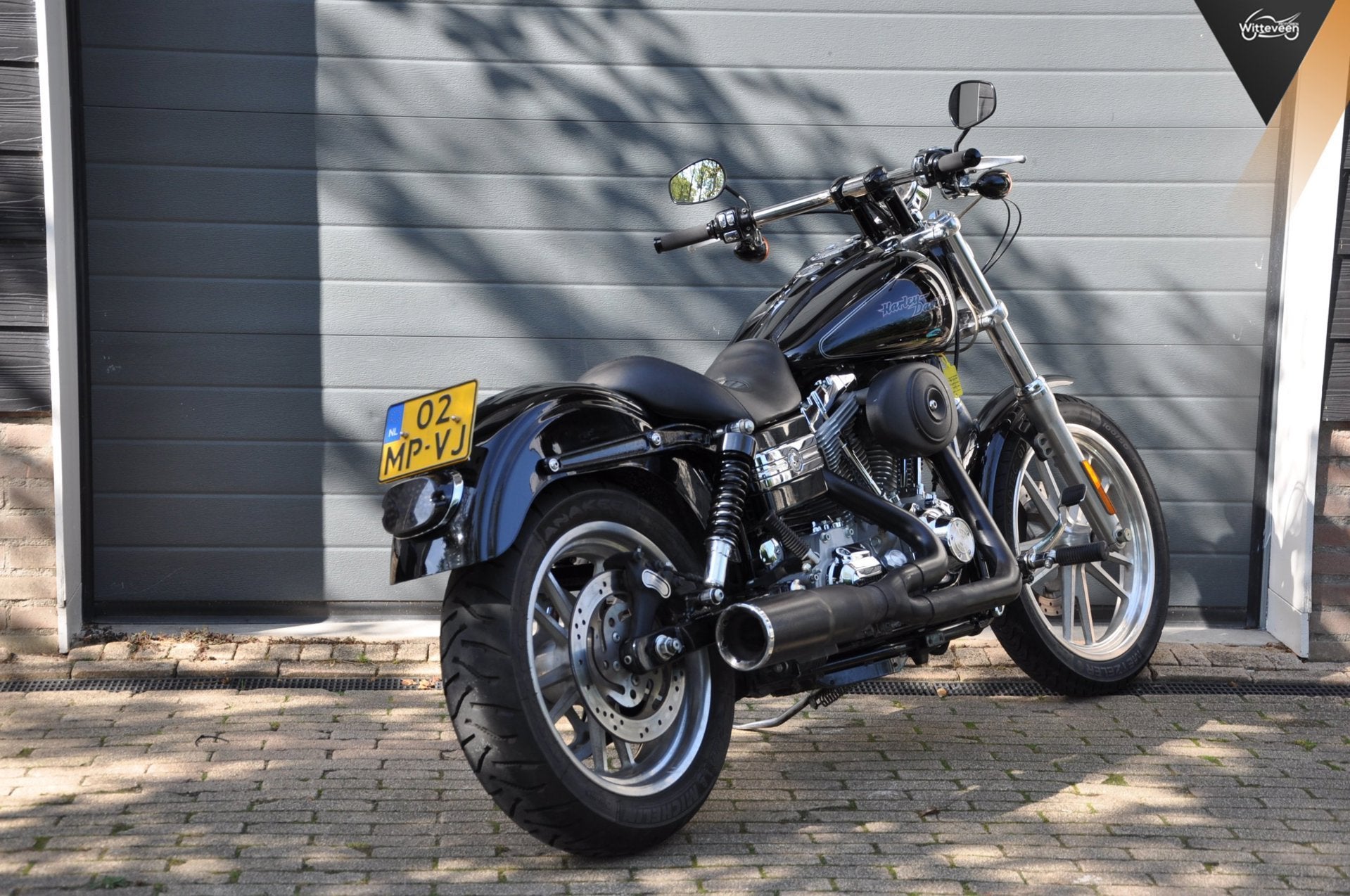 Harley Davidson FXDC Dyna Super Glide Custom 96, Chopper, Handgeschakeld, Gebruikt, Bedrijf