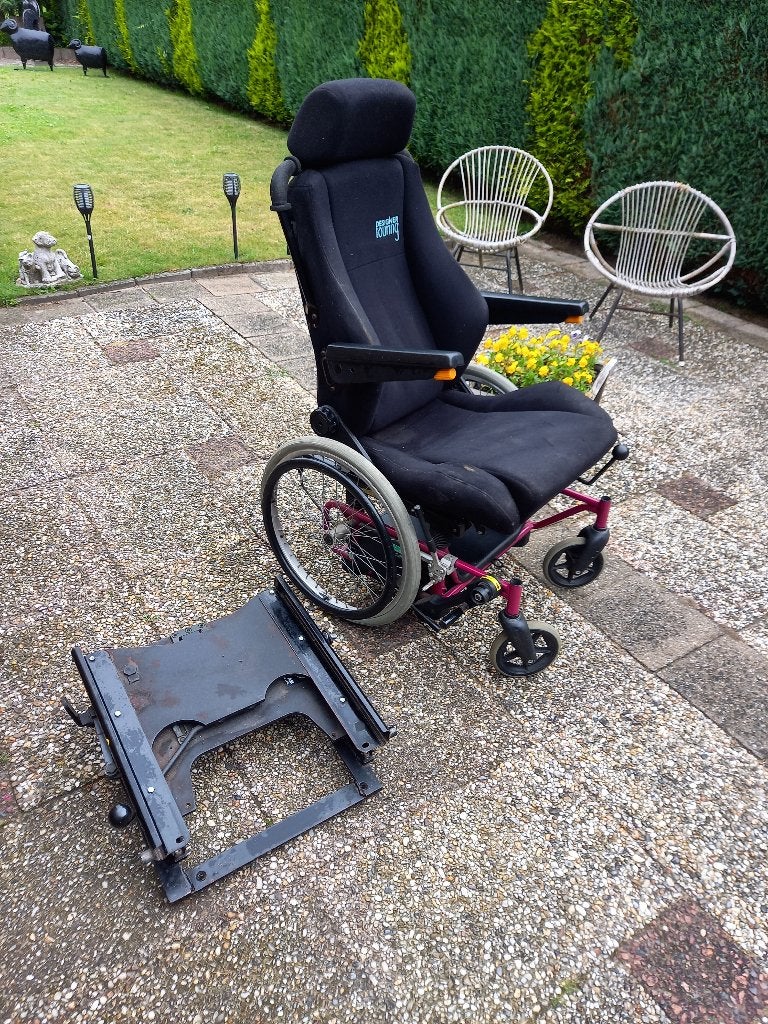 combi autostoel/rolstoel, Ophalen
