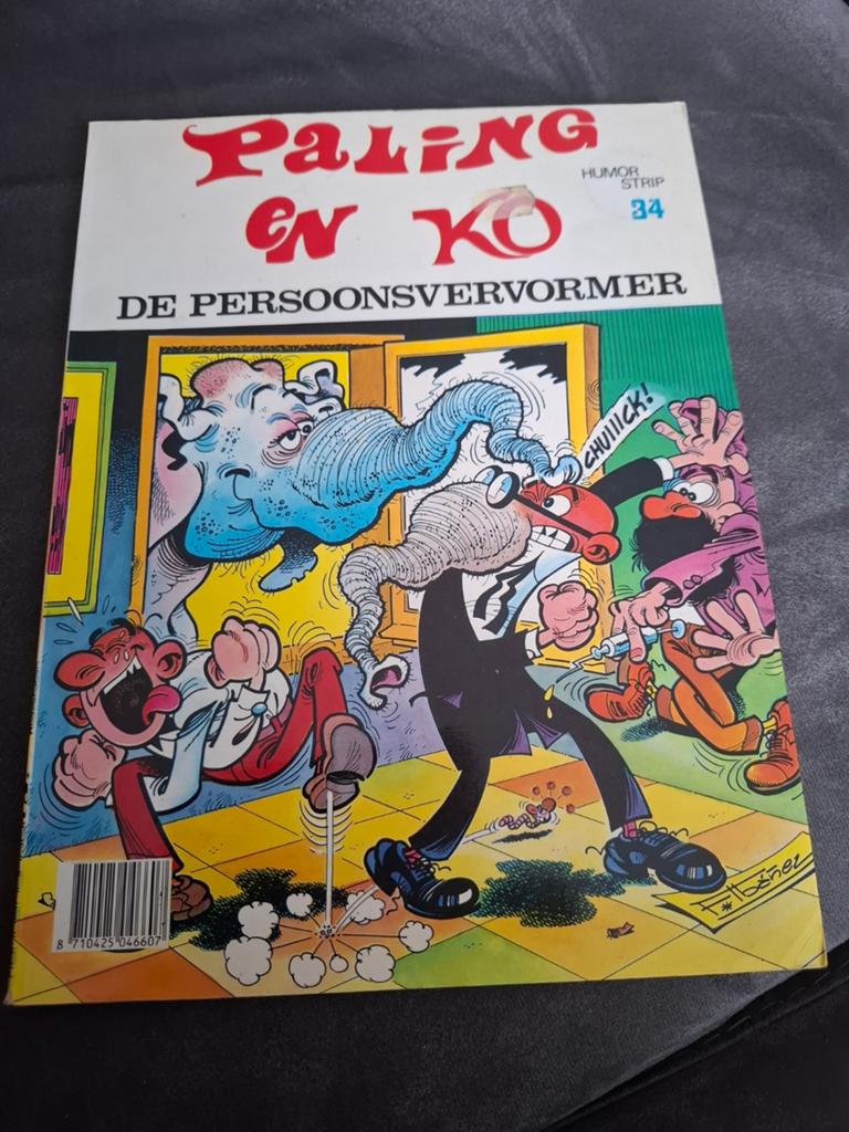 Paling en konr 34, Eén stripboek, Ophalen of Verzenden