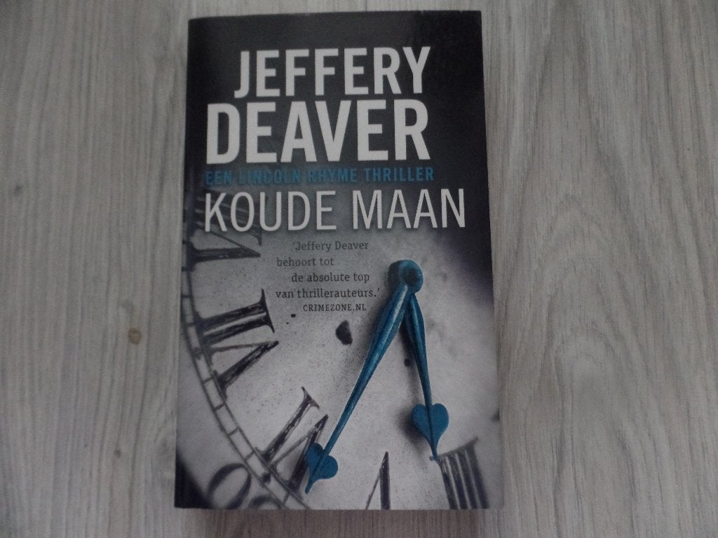 Jeffery Deaver Koude maan, Ophalen of Verzenden, Gelezen, Jeffery Deaver, Amerika