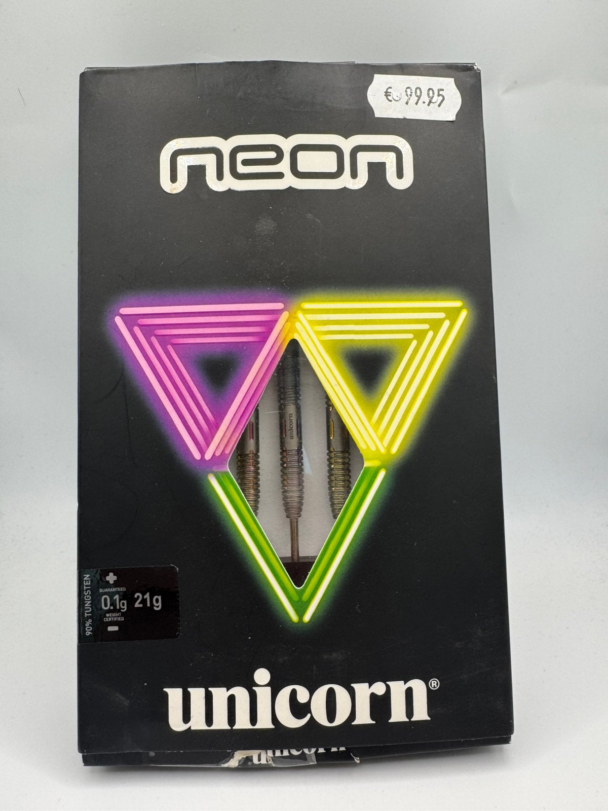 Unicorn Neon 2 21 Gram Dartpijlen, Ophalen of Verzenden, Zo goed als nieuw, Nvt, Pijlen