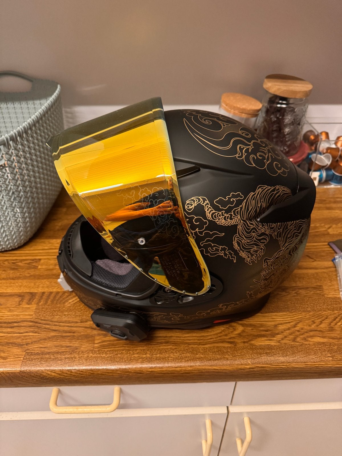 Shoei NXR2 Fearless mat TC-5 - Maat XL + Cardo Freecom 2X, Heren, XL, Ophalen of Verzenden, Integraalhelm