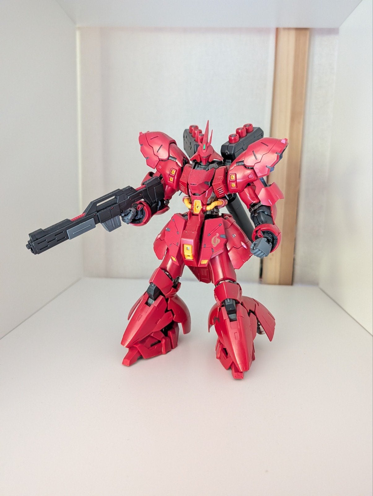 Bandai RG 1/144 Sazabi Modelkit Metal Inner Frame, Ophalen of Verzenden, Zo goed als nieuw, 1:50 of kleiner, Figuur of Figuren