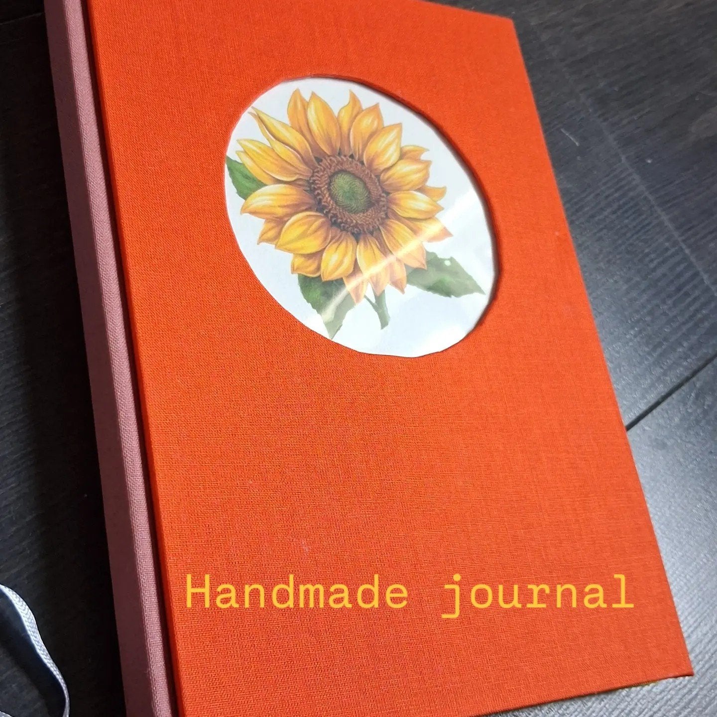 Handgemaakte journal Sunflower, Ophalen of Verzenden, Nieuw