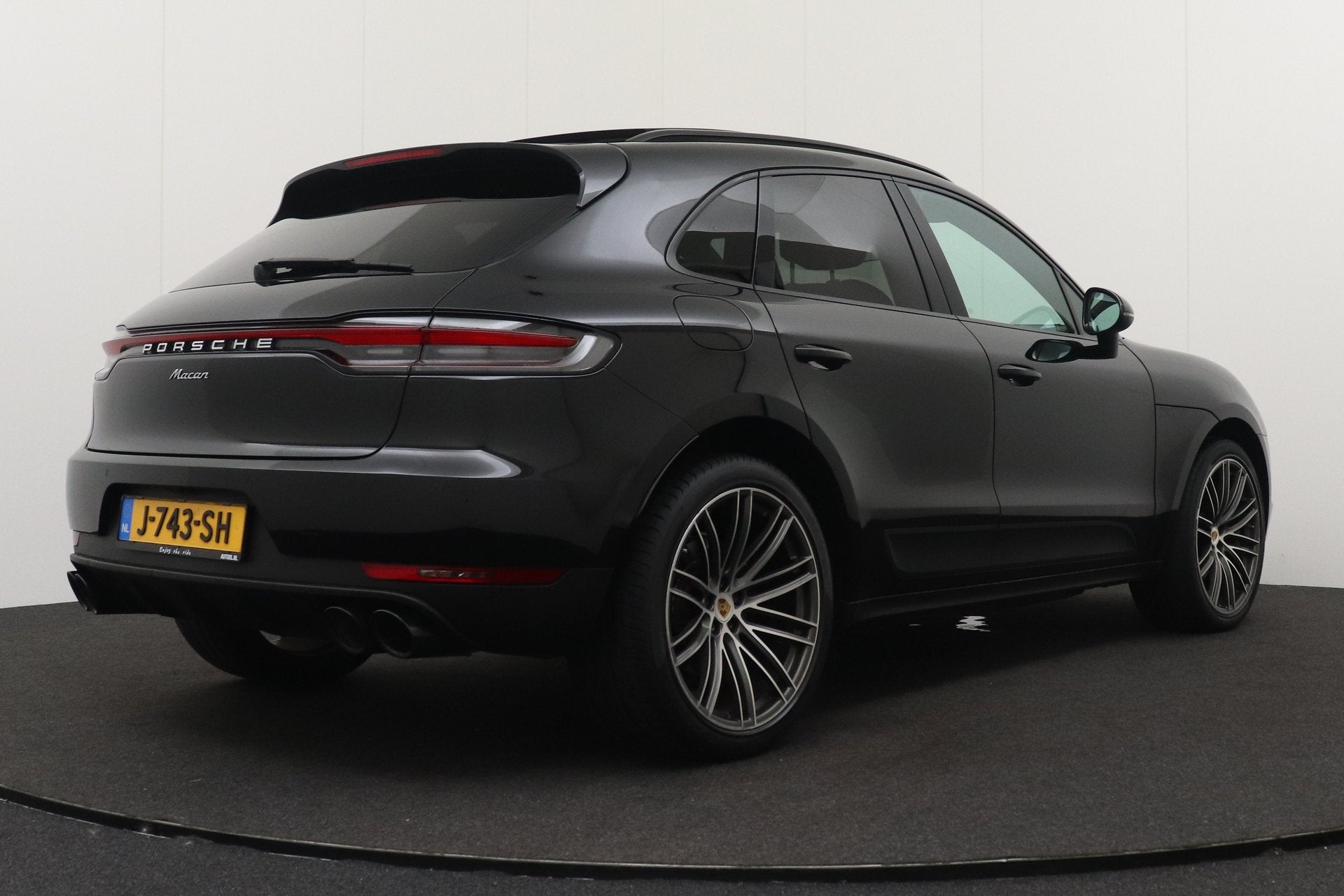 Porsche Macan 2.0 Pano-dak Luchvering 21'LMV Camera BOSE LED, Automaat, Gebruikt, Zwart, Bedrijf