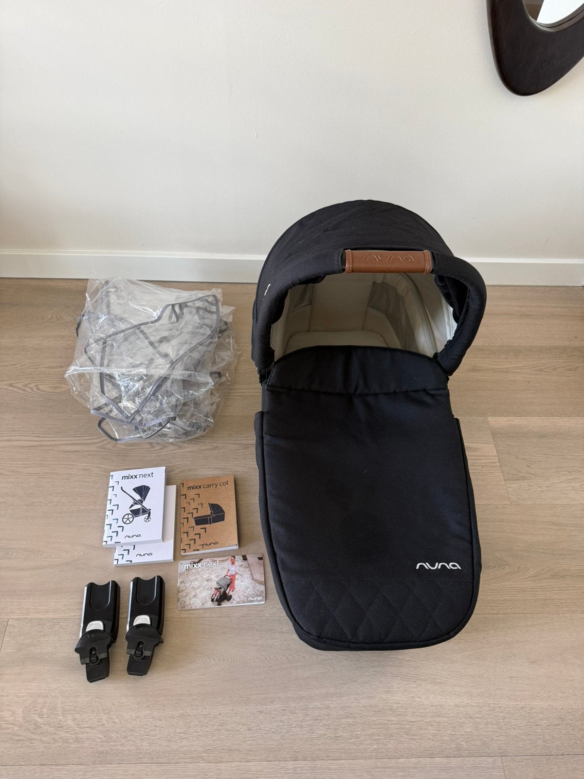 Nuna Mixx Next kinderwagen compleet, Zo goed als nieuw, Combiwagen, Verstelbare duwstang, Ophalen