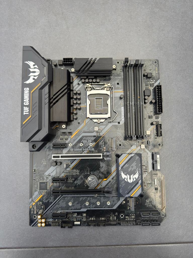 ASUS TUF GAMING B460-PLUS Moederbord, Ophalen of Verzenden, Gebruikt, Intel, DDR4