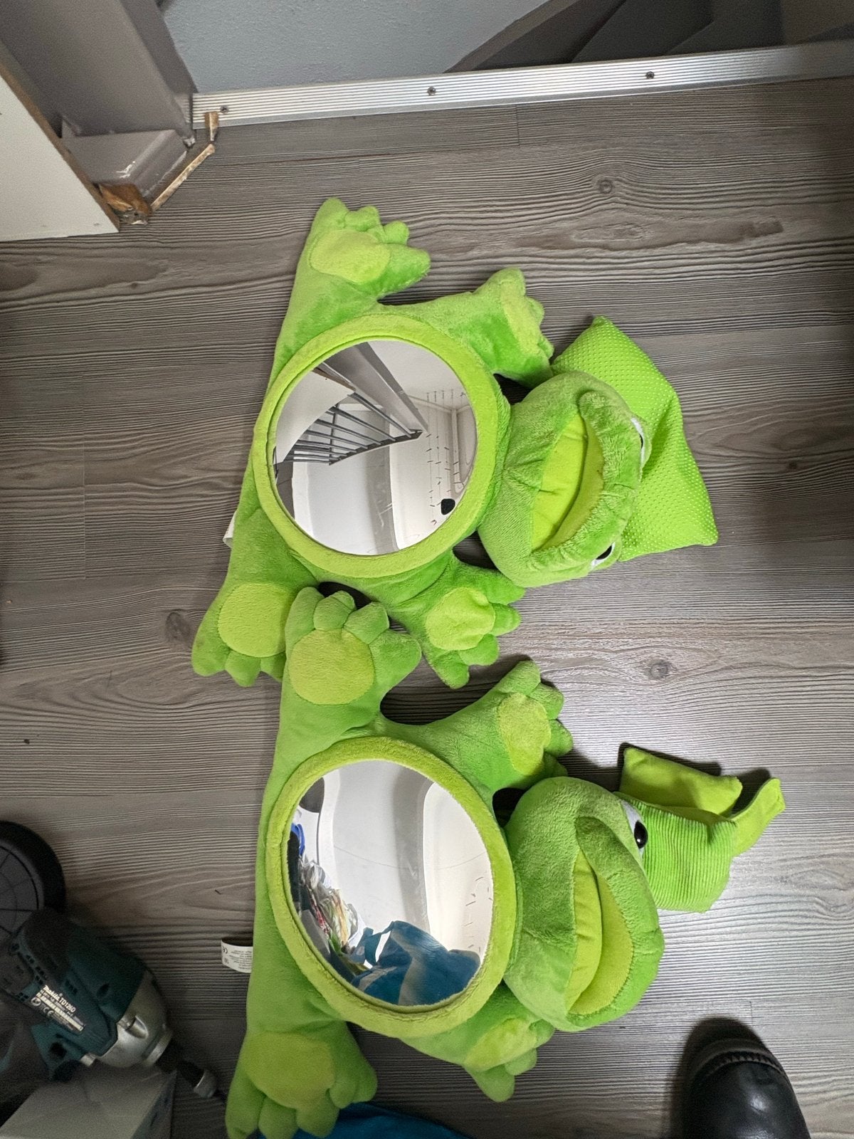 Leuke kikker spiegels voor in de auto (2 stuks), Ophalen, Gebruikt