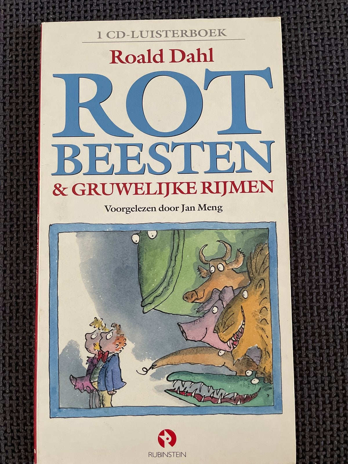 Roald Dahl - Rotbeesten & Gruwelijke Rijmen (Luisterboek CD), Boeken, Ophalen of Verzenden, Cd, Kind