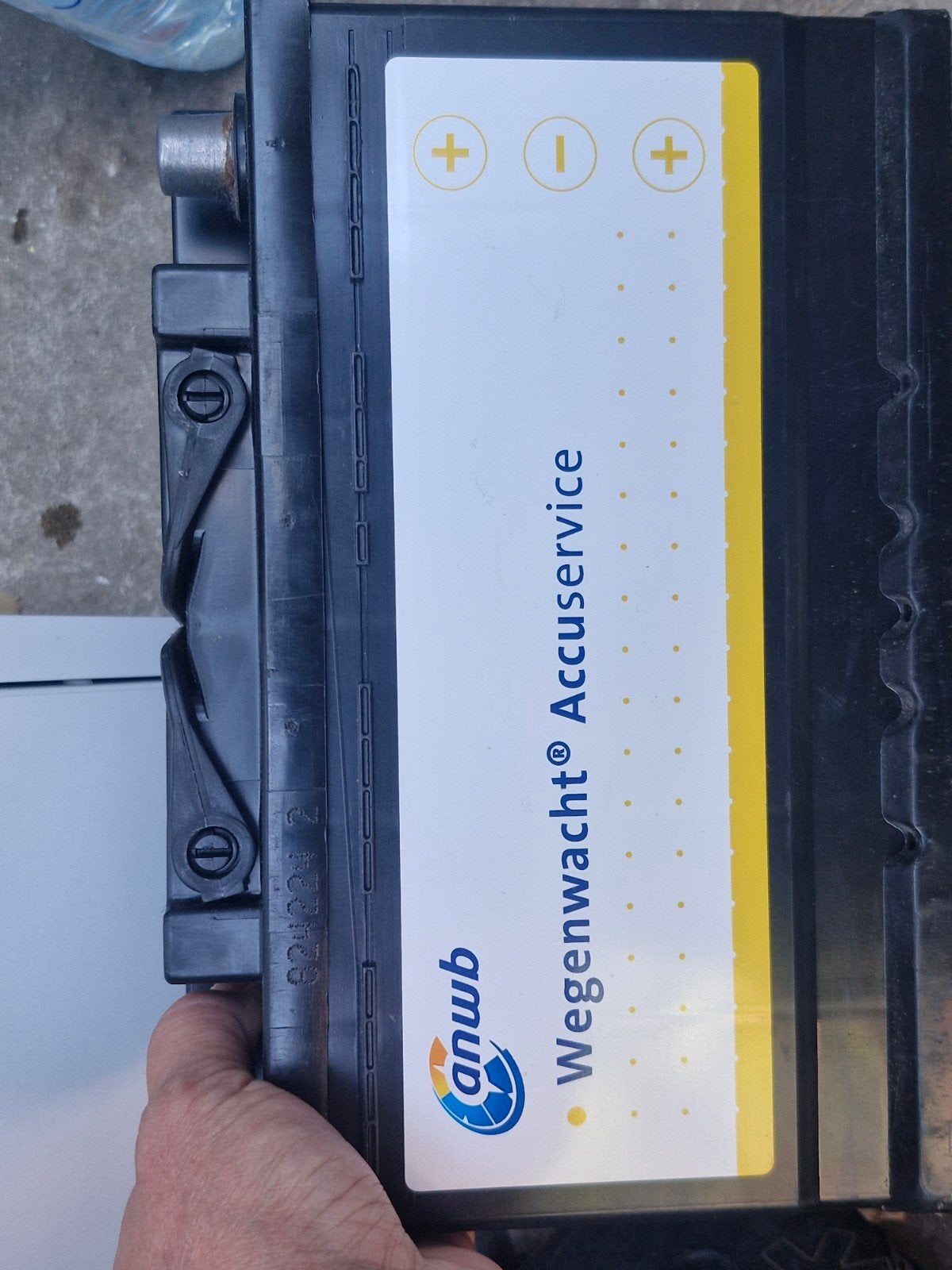 ANWB Wegenwacht Accuservice 12V 72Ah Auto Accu, Ophalen, Gebruikt, Universele onderdelen