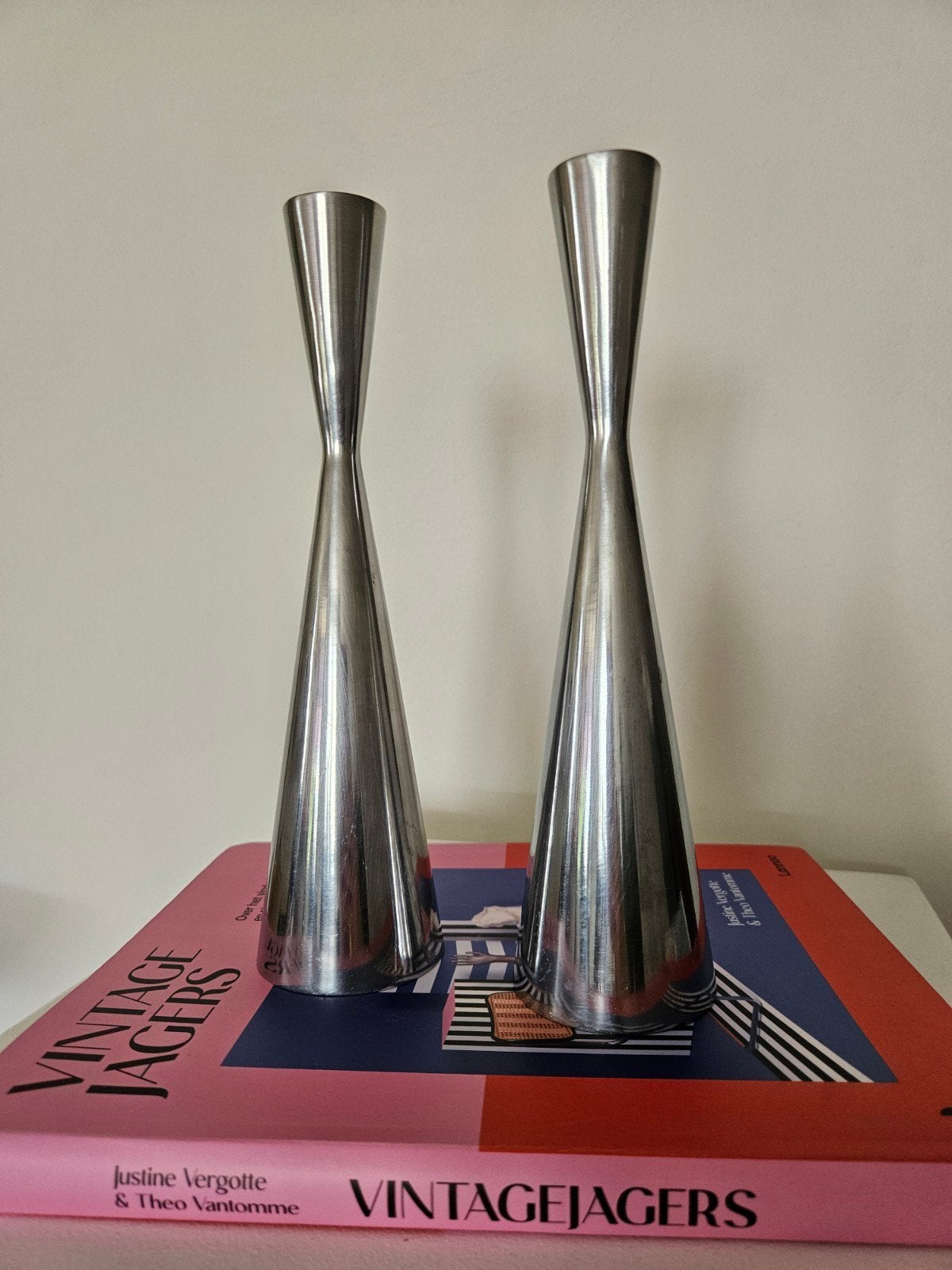 Vintage IKEA GÖTTA kandelaars – Erika Pekkari | Set van 2, Huis en Inrichting, Woonaccessoires | Kandelaars en Kaarsen, IKEA, Ophalen of Verzenden
