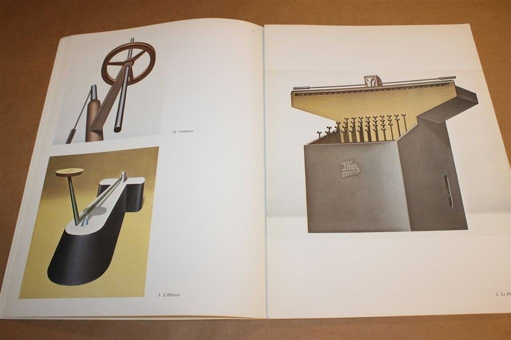 Kunstuitgave Derrière Le Miroir. Klapheck. Zeldzaam. 1980., Ophalen of Verzenden, Gelezen