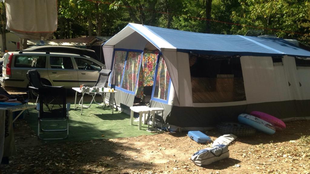 Conway Camberley 350 DL Vouwwagen, Meerkleurig, Aanwezig, Tot en met 6, Ophalen
