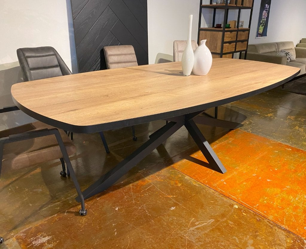 Costa eettafel Lamulux Natur 275X130 eenmalig €549, Huis en Inrichting, Ophalen, Overige materialen, 100 tot 150 cm, Rechthoekig