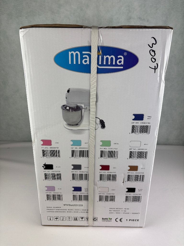Maxima Professionele Keukenmachine 7L– Planeetmenger, 4 liter of meer, Nijverheidsweg 23A/D 3641 RP Mijdrecht, Ophalen of Verzenden