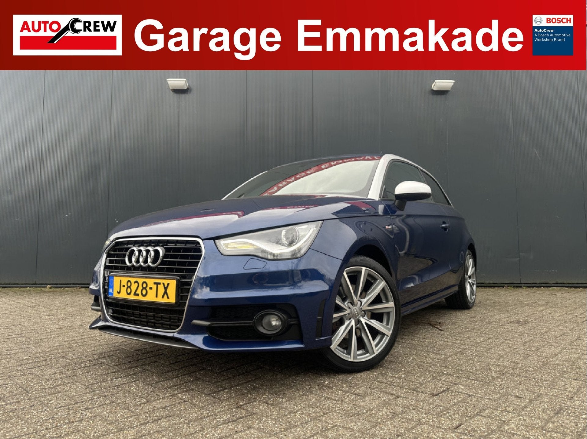 Audi A1 1.4 TFSI Pro Line S | Navigatie | LMV (bj 2012), Stof, Zwart, 4 cilinders, 630 kg
