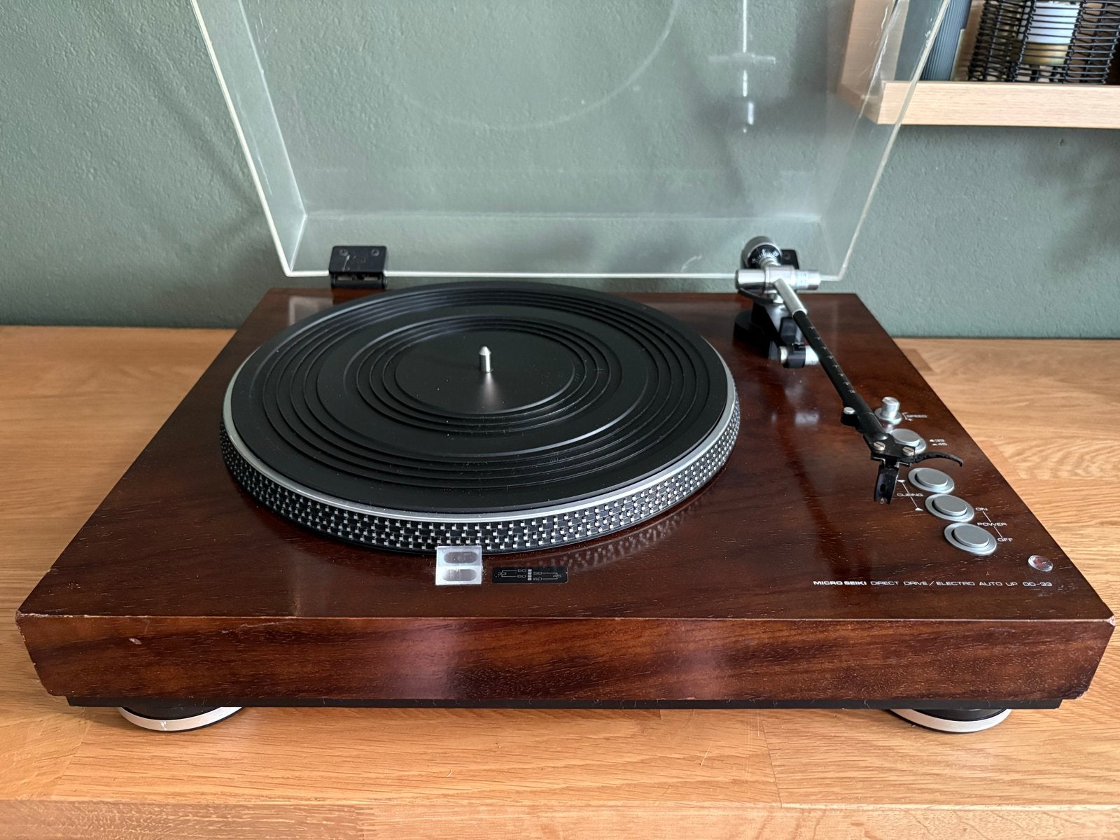 Micro Seiki DD-33 Platenspeler - Goed spelend, Ophalen, Gebruikt, Platenspeler, Overige merken