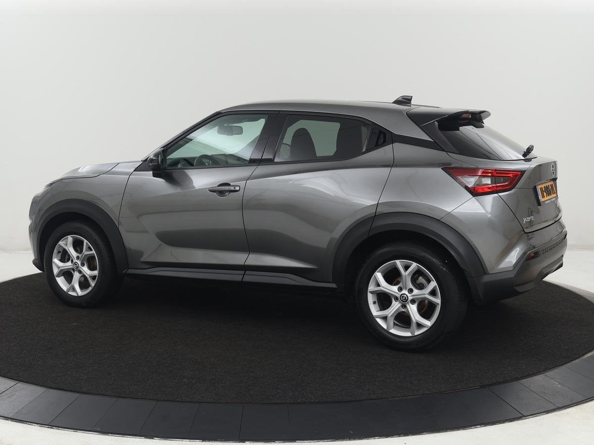 Nissan Juke 1.0 DIG-T N-Connecta | Carplay | Navigatie | Cam, Auto's, Nissan, Voorwielaandrijving, Stof, Euro 6, Origineel Nederlands