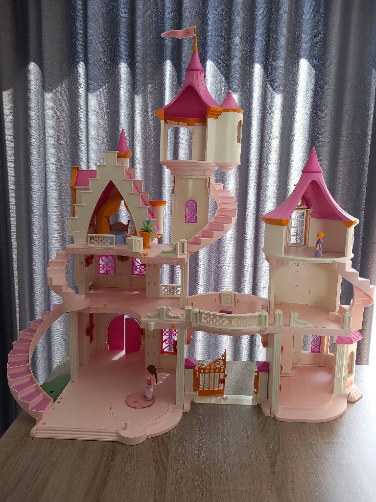 Playmobil prinsessenkasteel, Kinderen en Baby's, Speelgoed | Playmobil, Ophalen, Gebruikt, Complete set