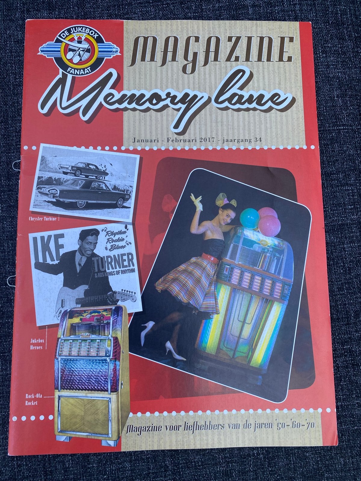 Jukebox Fanaat Magazine Memory Lane (2 stuks), Ophalen of Verzenden, Gelezen, Muziek, Film of Tv