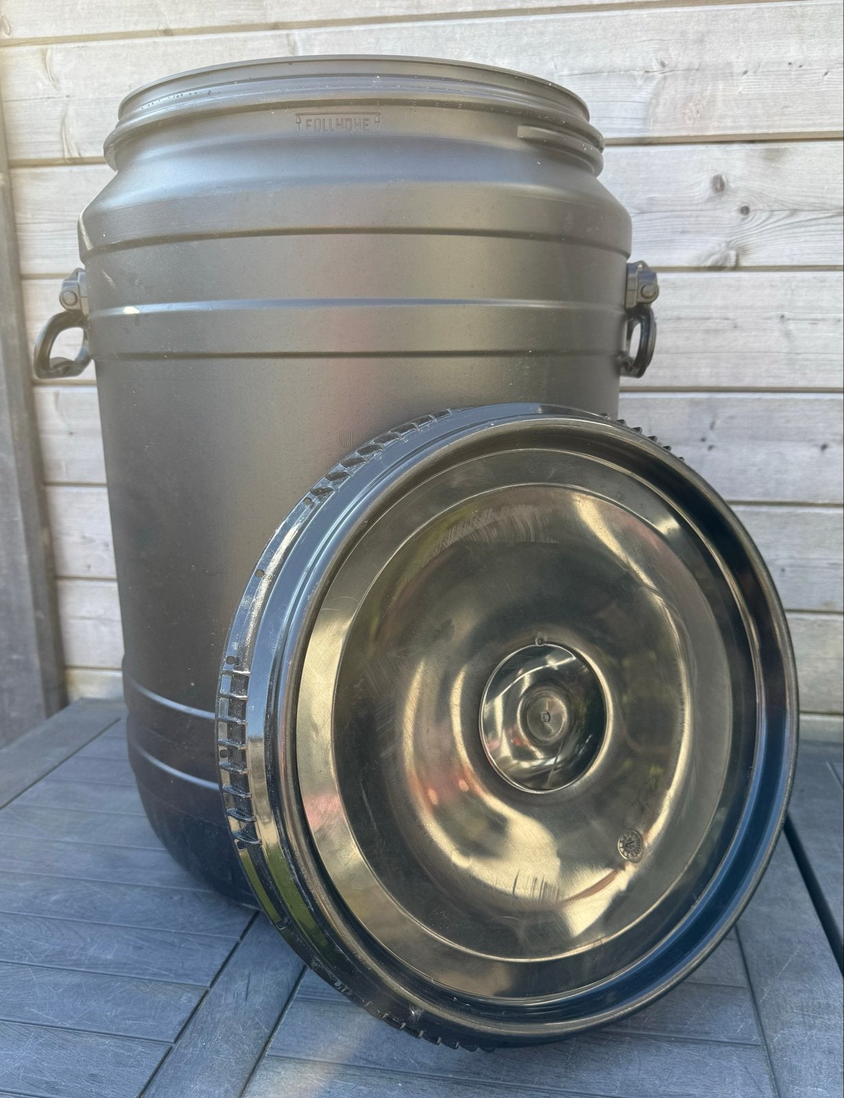 CurTec kunststof vat, 60 liter, Minder dan 75 liter, Ophalen of Verzenden, Zo goed als nieuw, Kunststof