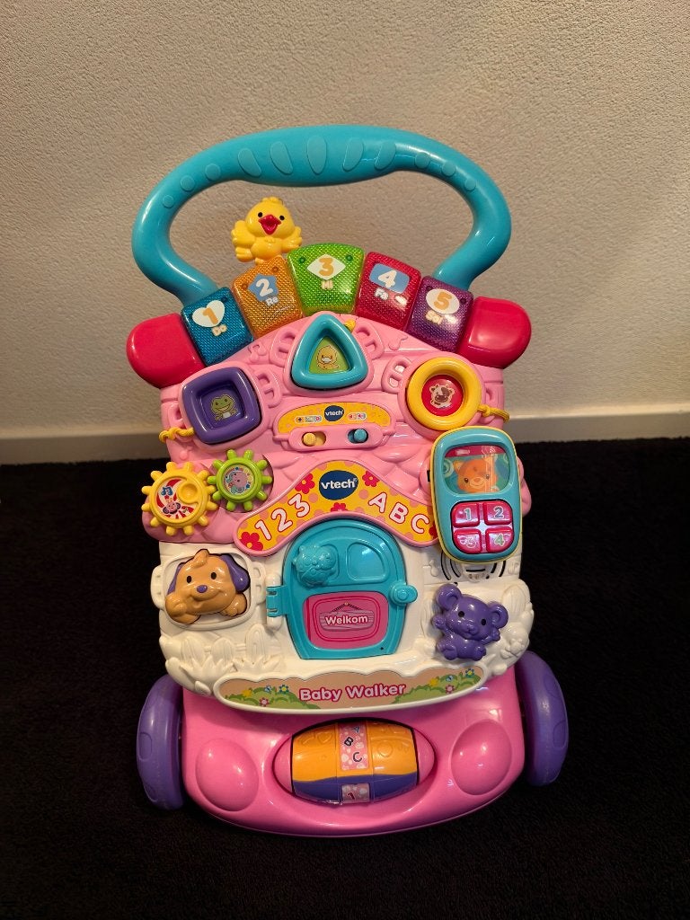 V tech loopwagen, Kinderen en Baby's, Ophalen, Zo goed als nieuw, 6 maanden tot 2 jaar