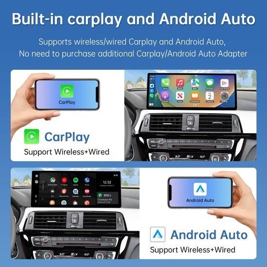 12,3 Inch CarPlay Scherm – Touchscreen Auto Display, Corvance B.V., Verzenden, Nieuw, Corvancebol@gmail.com