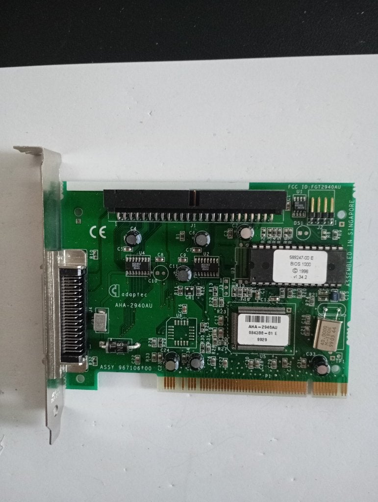 ADAPTEC AHA-2940AU SCSI CONTROLLER, Ophalen of Verzenden