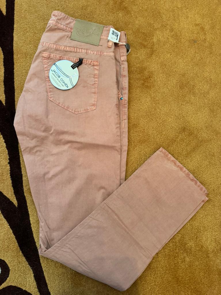 NIEUW Jacob Cohen J613 Jeans /Chino W35/L34 Oud roze, Verzenden, Nieuw, Overige kleuren, W33 - W34 (confectie 48/50)