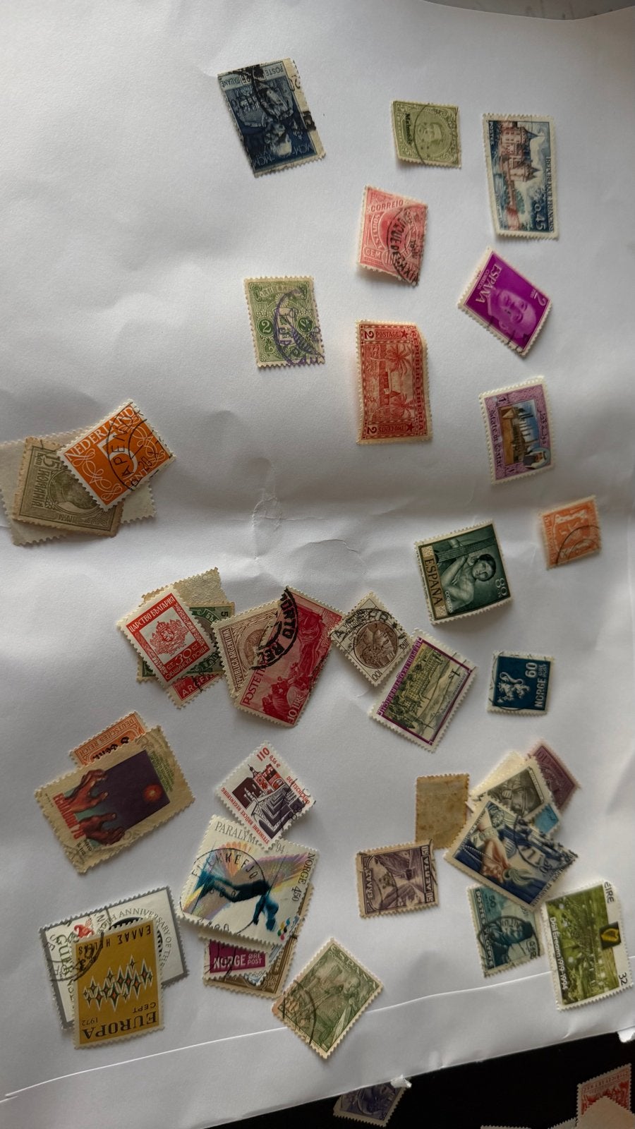 Grote verzameling postzegels uit diverse landen, Ophalen, Overige landen, Gestempeld