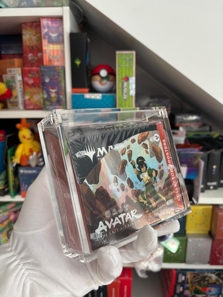 MTG Collector Booster Box Acryl Acrylic Case Magnetic, UV, Ophalen of Verzenden, Zo goed als nieuw, Boosterbox