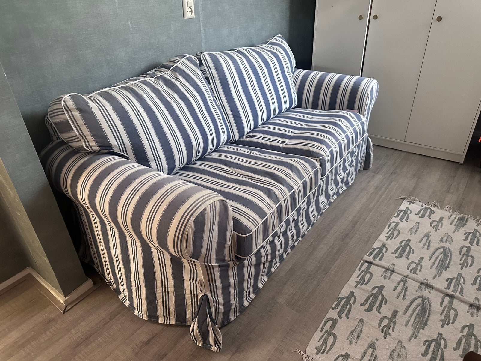 Mooie tweezitter van Ikea- gratis, Ophalen, Overige kleuren, Tweepersoons, 190 cm of minder