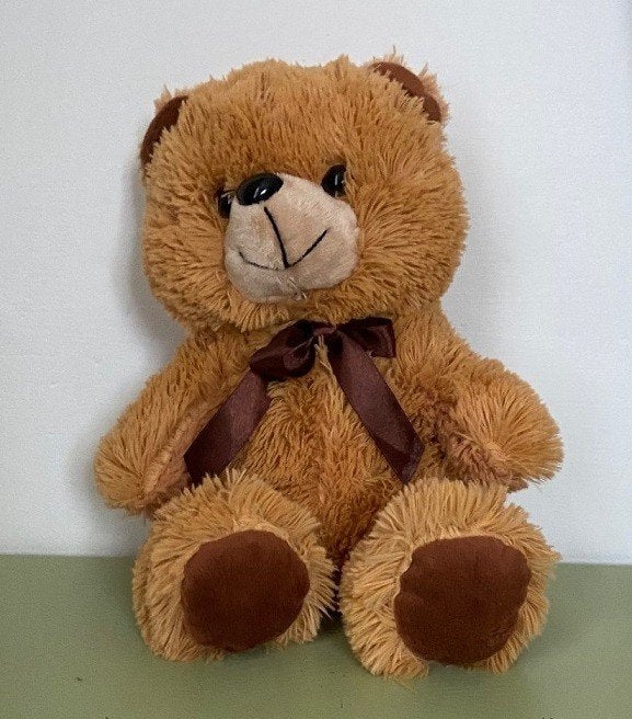 Lief, zacht, bruin beertje, Ophalen of Verzenden, Zo goed als nieuw, Beer, Middelgroot (20 tot 80 cm)