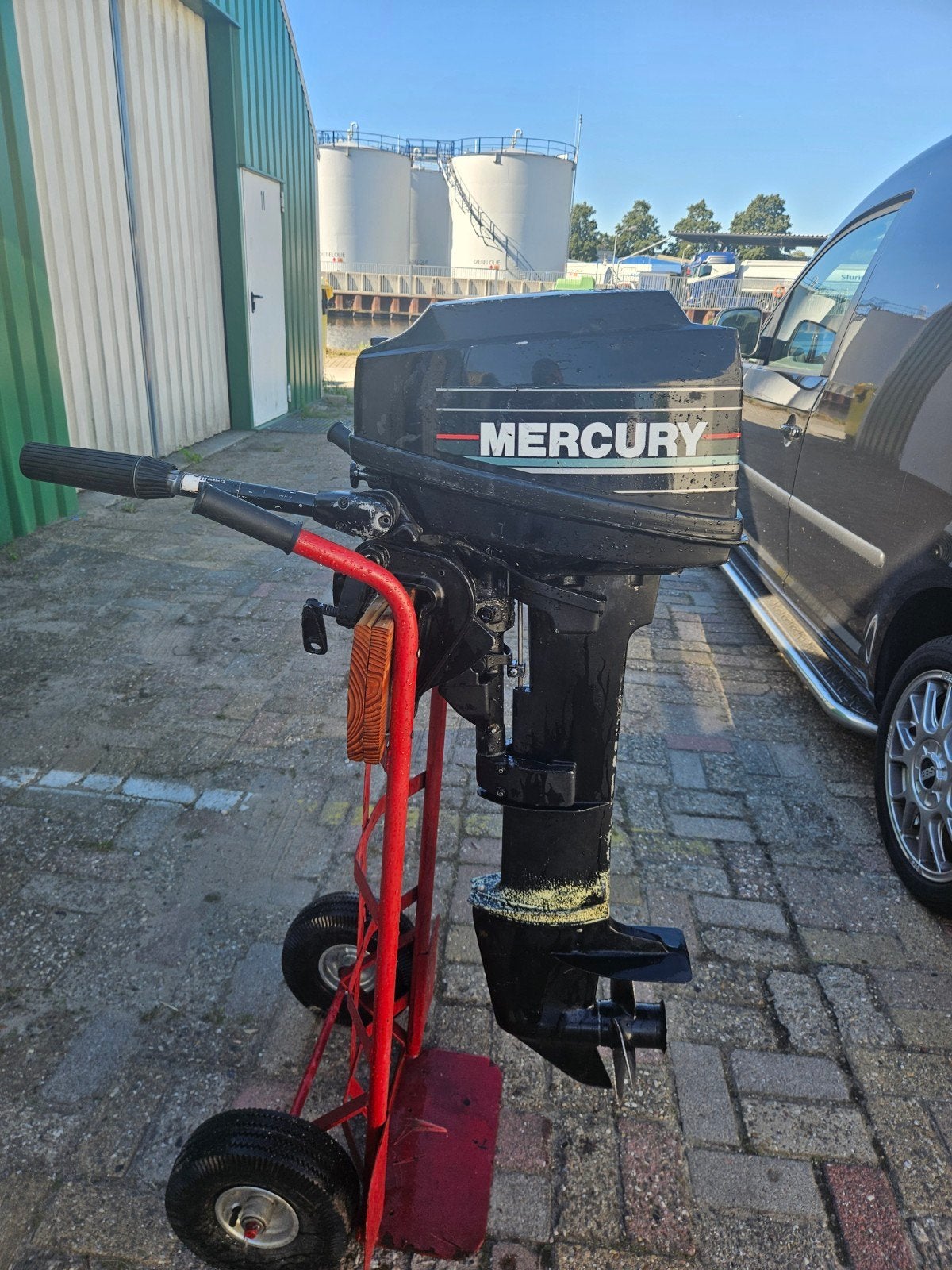 Mercury 8pk langstaart + Mercury 3.3pk kortstaart, Ophalen, Gebruikt, Benzine, 5 tot 10 pk