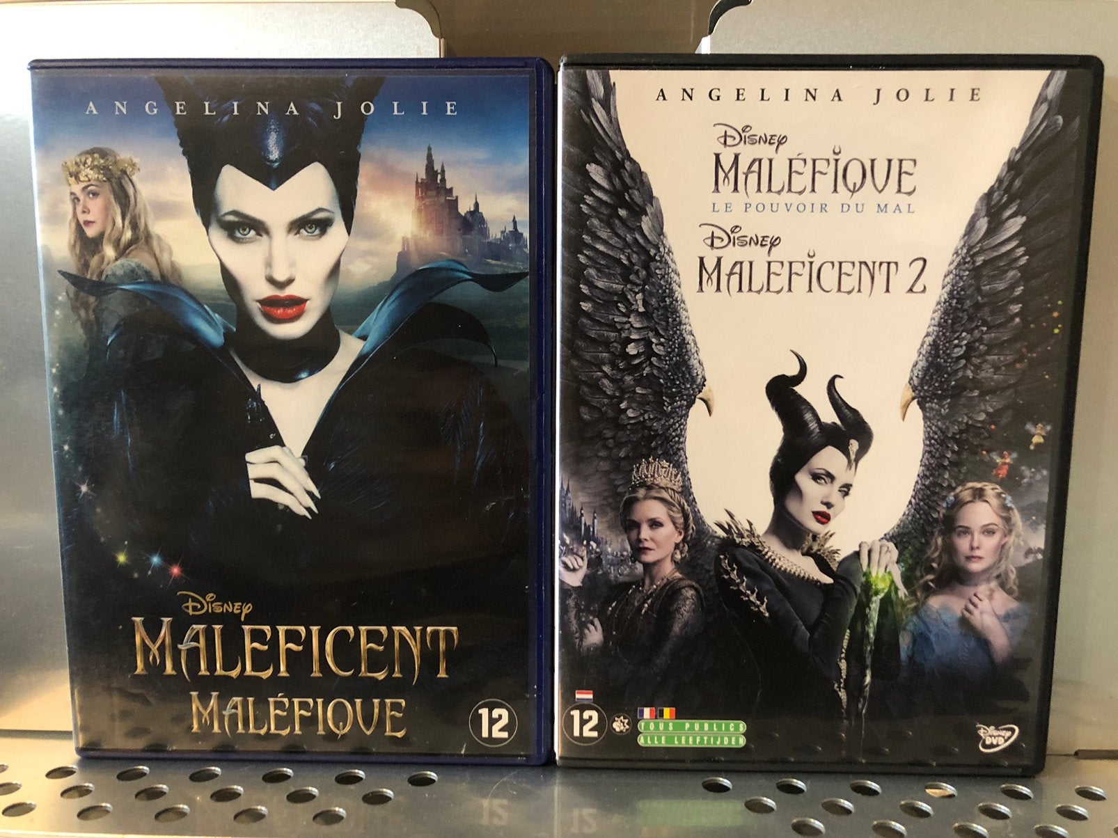 [DVD] Maleficent/ maleficent 2 - nederlands ondertiteld, Ophalen of Verzenden, Zo goed als nieuw