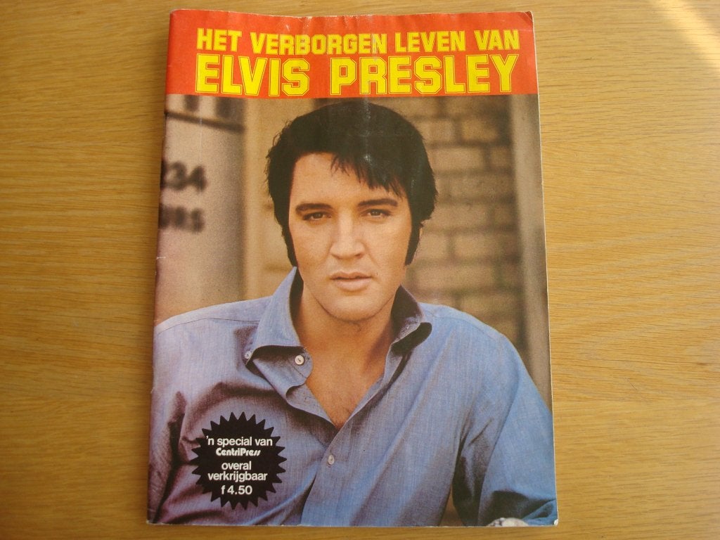 Blad Elvis Presley, Ophalen of Verzenden, Zo goed als nieuw, Boek, Tijdschrift of Artikel