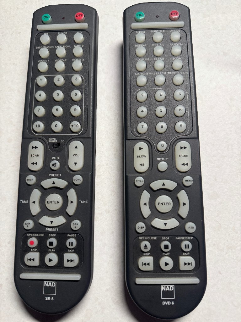 Afstandbediening NAD, Ophalen of Verzenden, Nieuw, Origineel, Dvd