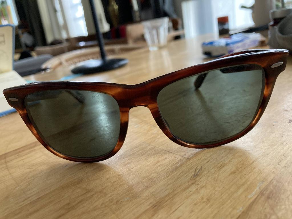 Vintage Ray-ban (B&L) Wayfarer II L1725, Sieraden, Tassen en Uiterlijk, Zonnebrillen en Brillen | Heren, Ophalen, Zonnebril, Overige kleuren