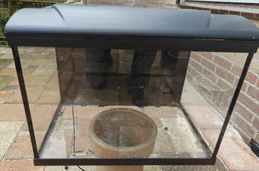 Aquarium HS aqua platy 50, Dieren en Toebehoren, Ophalen, Gebruikt, Leeg aquarium, HS Aqua