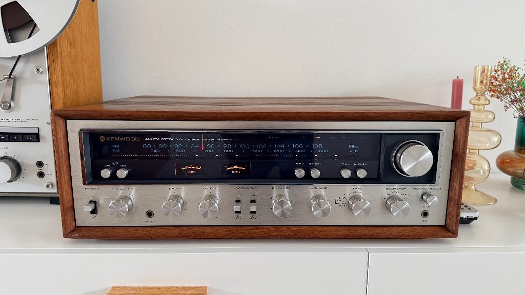 Vintage Kenwood KR-6600 Receiver, Gebruikt, Ophalen, Overige merken, Minder dan 60 watt