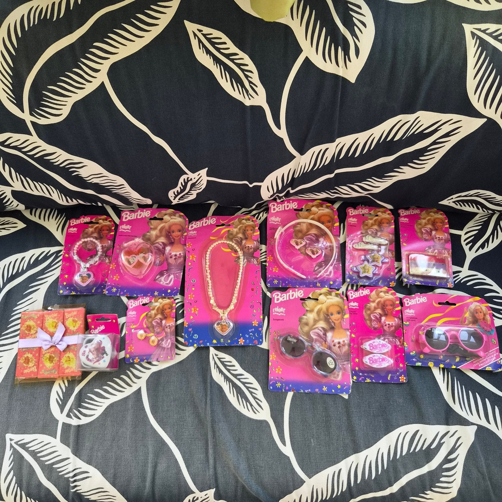 Vintage Barbie Mattel accessoires feestartikelen x12 1993-94, Ophalen of Verzenden, Nieuw, Barbie