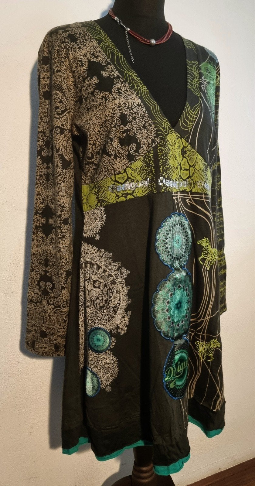 Prachtige Desigual Jurk XL/XXL Nieuw WP119, Desigual, Ophalen of Verzenden, Nieuw, Jurk