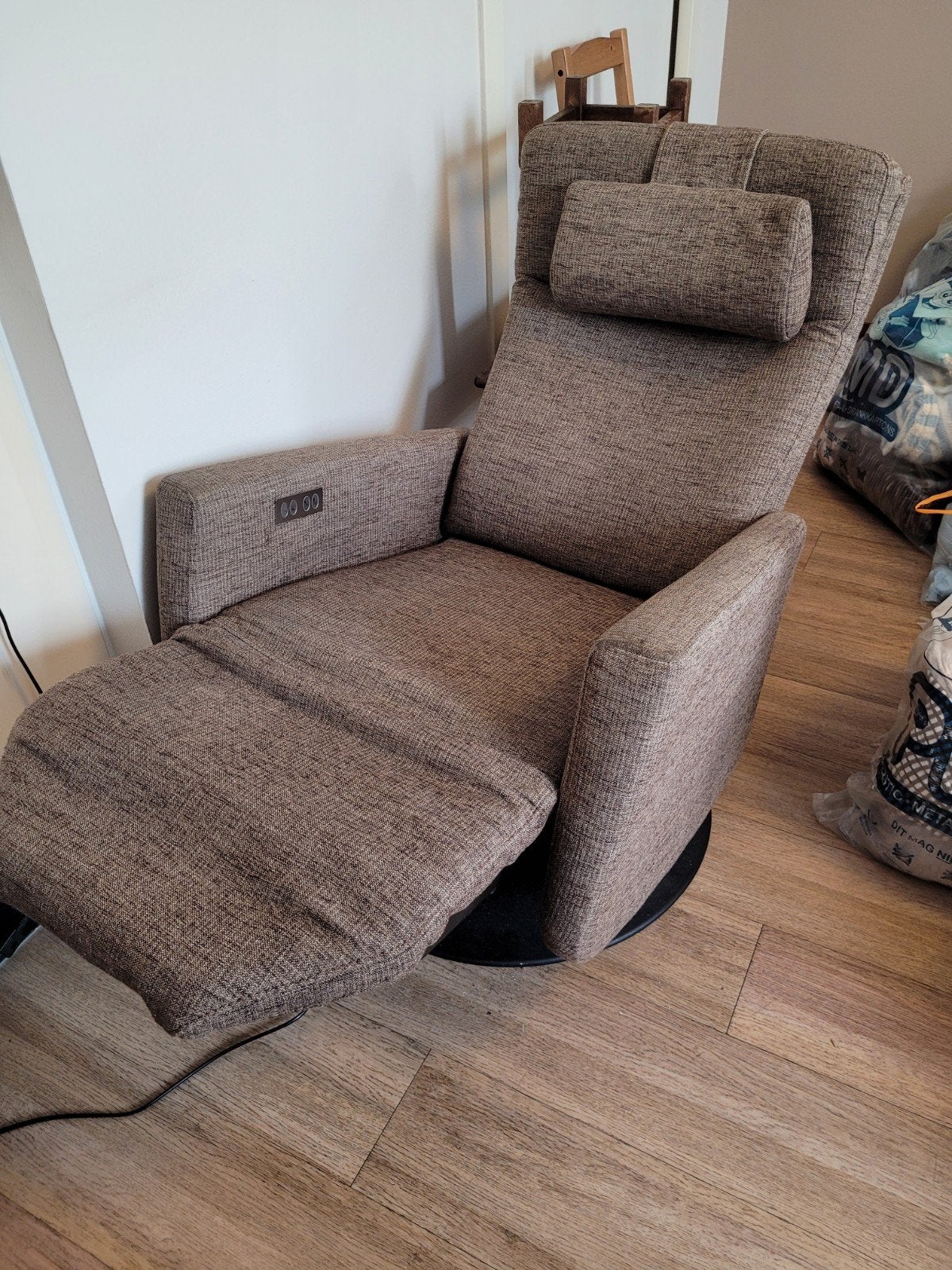relaxstoel / sta-op-stoel, Ophalen, Gebruikt, Minder dan 75 cm, Stof