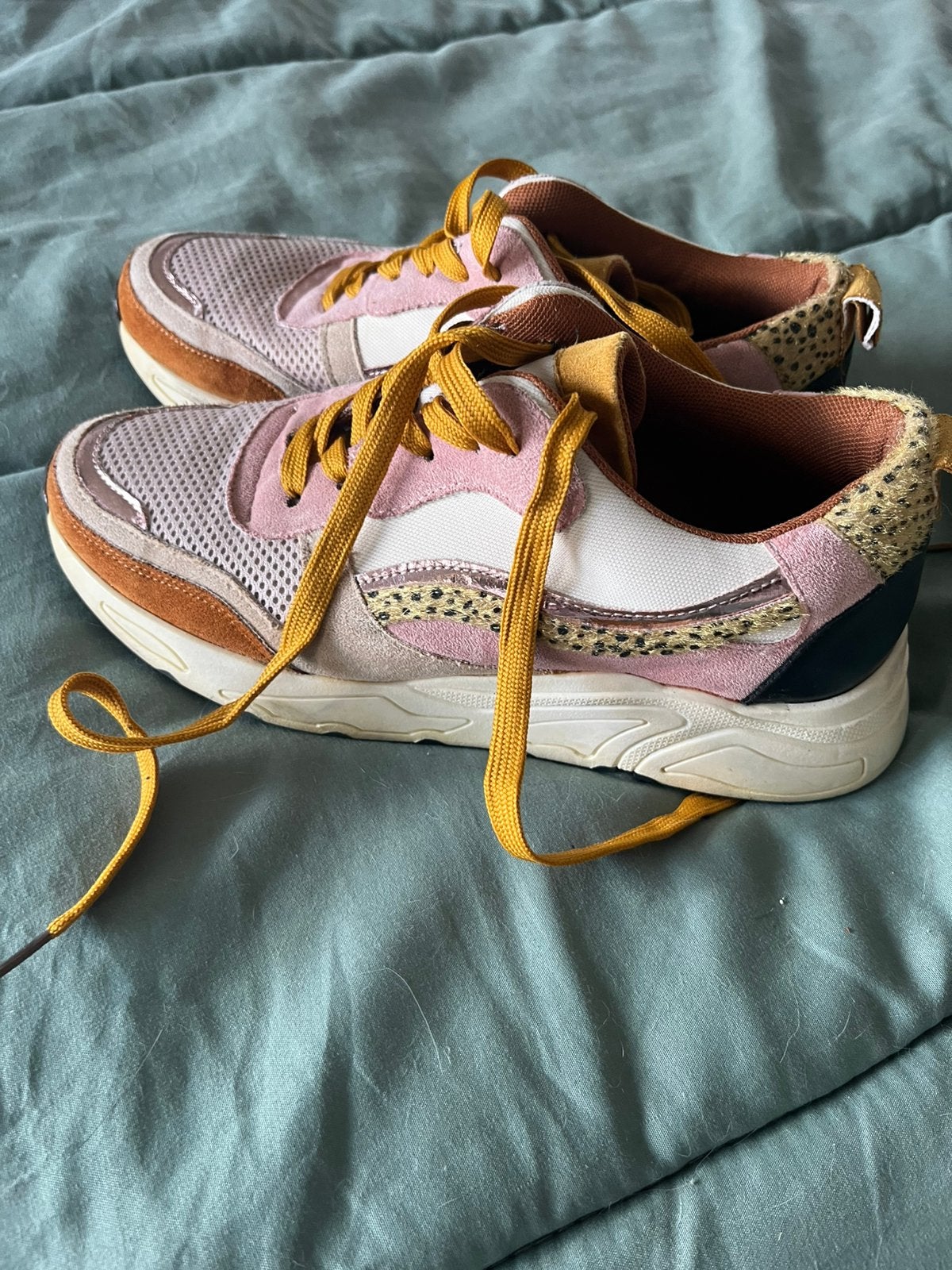 PS. Poelman "Carocel" (of Sub55) chunky sneakers, Kleding | Dames, Ophalen of Verzenden, Roze, Sneakers of Gympen, Zo goed als nieuw