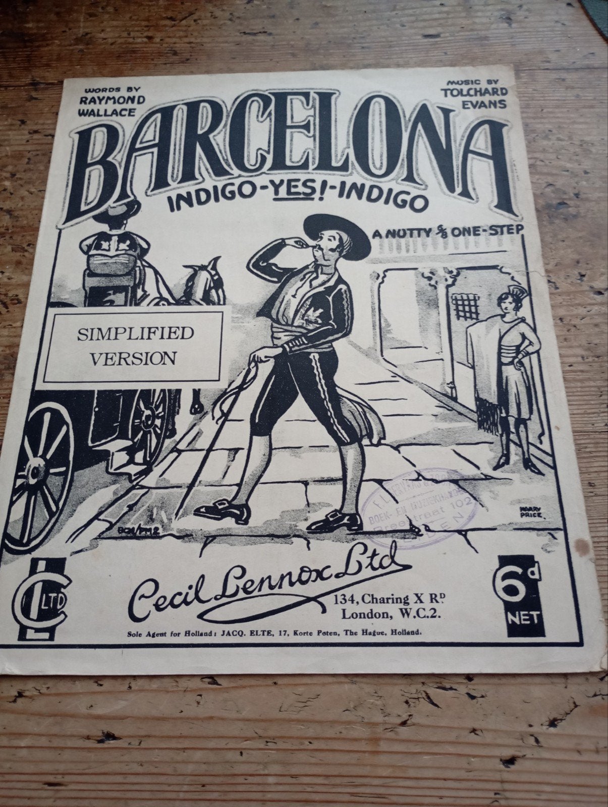 Vintage Barcelona Poster, Ophalen of Verzenden, Film en Tv