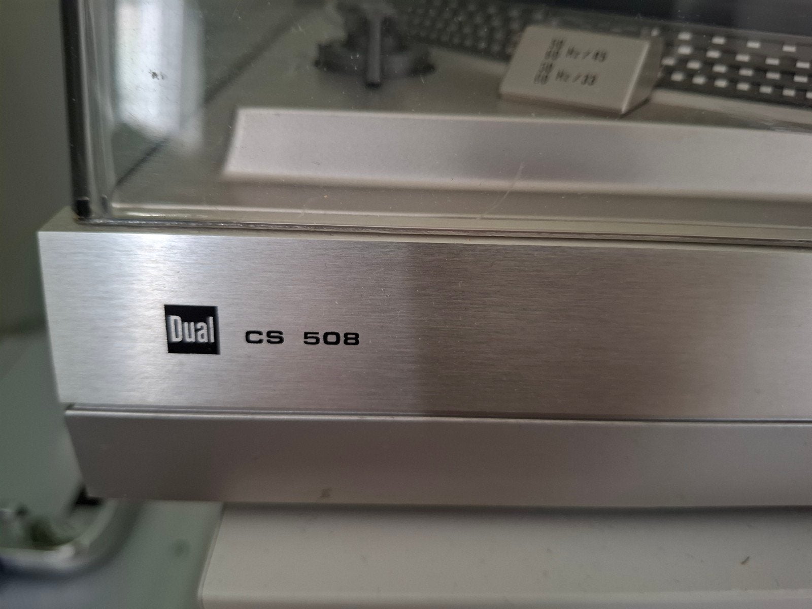 Dual CS 508 Platenspeler met Nedis voorversterker, Ophalen, Zo goed als nieuw, Platenspeler, Dual