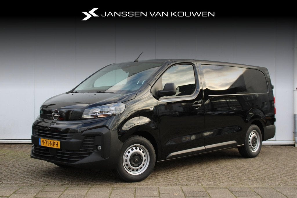 Opel Vivaro Electric L3 136 pk 75 kWh Parkeercamera / Carpla, 2027 kg, Zwart, Origineel Nederlands, 75 kWh