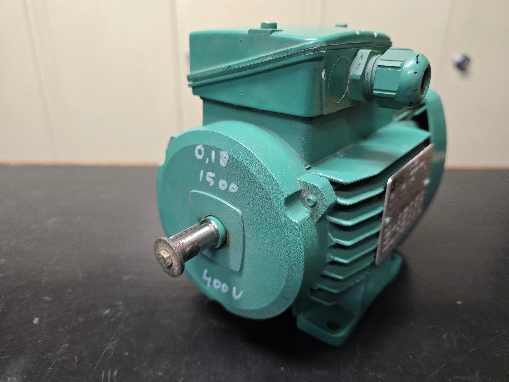 0,18 Kw  1375 rpm elektromotor, Ophalen of Verzenden, Nieuw, Elektromotor, Minder dan 1400 rpm