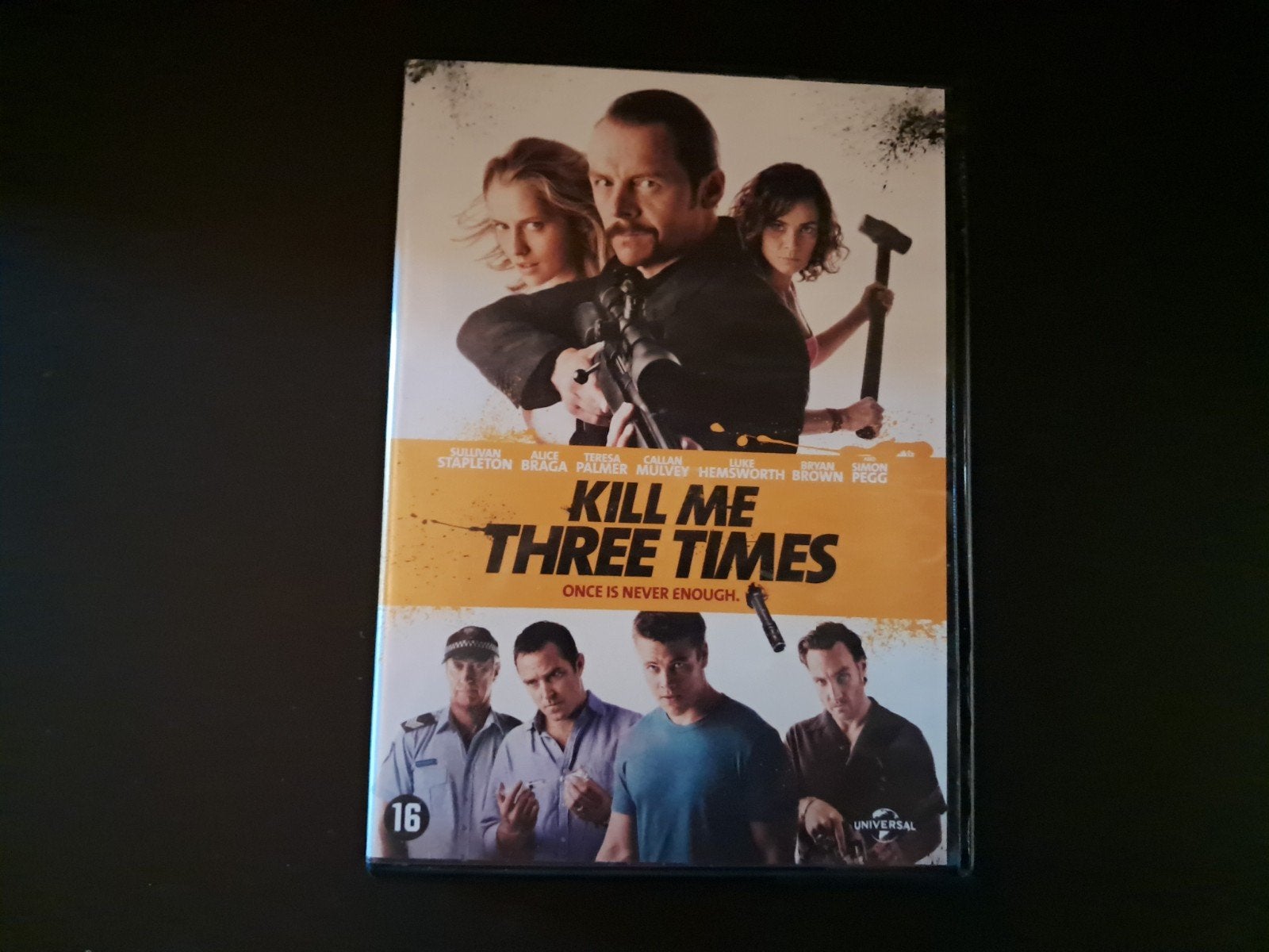 DVD Kill Me Three Times (Simon Pegg/ €7,5 inclusief verzend), Verzenden, Nederlands, Zo goed als nieuw, Actiekomedie