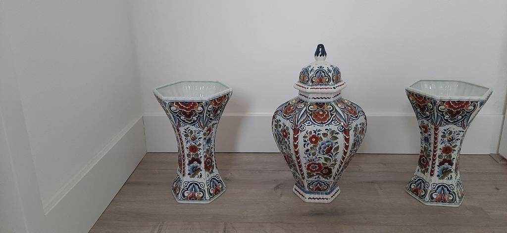 Kaststel, Delfts aardewerk, Antiek en Kunst, Ophalen of Verzenden